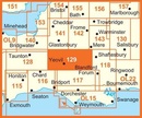 Wandelkaart - Topografische kaart 129 Explorer  Yeovil & Sherborne  | Ordnance Survey
