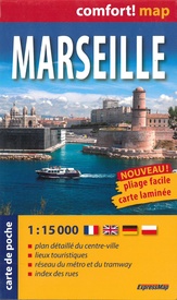 Stadsplattegrond Comfortmap Marseille mini | ExpressMap