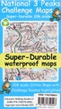 Wandelkaart National 3 Peaks Challenge Map | Discovery Walking Guides