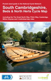 Fietskaart 17 Cycle Map South Cambridgeshire, Beds & Herts | Sustrans