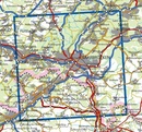 Wandelkaart - Topografische kaart 3612O Forbach - Saarbrücken | IGN - Institut Géographique National