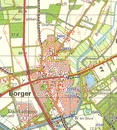 Fietskaart - Wandelkaart 04 Groningen oost (Topografisch) | ANWB