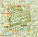 Wandelkaart Ferienregion Ebbegebirge | Grunes Herz