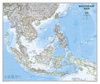 Wandkaart Zuidoost Azië, politiek, 96 x 81 cm | National Geographic