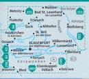 Wandelkaart 294 Klagenfurt und Umgebung | Kompass