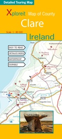 Wegenkaart - landkaart Clare | Xploreit Maps