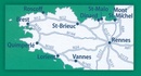 Wegenkaart - landkaart 621 Bretagne | Michelin