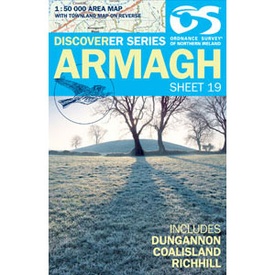 Wegenkaart - landkaart 19 Discoverer Armagh | Ordnance Survey