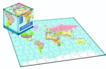 Legpuzzel Wereld kaart - Atlas map | Robert Frederick