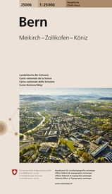Wandelkaart 25006 Bern - Meikirch-Zollikofen-Köniz | Swisstopo