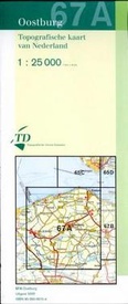 Topografische kaart 67A Oostburg | Kadaster