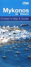 Wegenkaart - landkaart Mykonos in 3 uur - Cruise kaart & gids | Orama