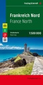 Wegenkaart - landkaart Frankrijk noord - Frankreich Nord | Freytag & Berndt