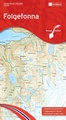 Wandelkaart - Topografische kaart 10030 Norge Serien Folgefonna | Nordeca