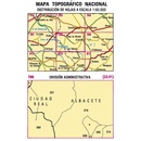 Topografische kaart 788 MT50 El Bonillo | CNIG - Instituto Geográfico Nacional1