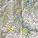 Wegenkaart - landkaart - Fietskaart Route des Grande Alps met GR5 | IGN - Institut Géographique National