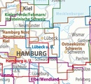 Fietskaart ADFC Regionalkarte Lübeck & omgeving | BVA BikeMedia