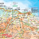 Wegenkaart - landkaart Oman en Verenigde Arabische Emiraten | Gizi Map