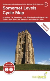 Fietskaart 4 Cycle Map Somerset Levels | Sustrans