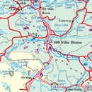 Wegenkaart - landkaart Cariboo Chilcotin (Canada - BC) | ITMB
