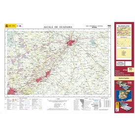 Topografische kaart 985 MT50 Alcalá de Guadaira | CNIG - Instituto Geográfico Nacional1