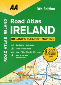 Wegenatlas Road Atlas Ireland - Ierland | AA