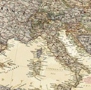 Wandkaart Europa, politiek & antiek, 249 x 194 cm | National Geographic