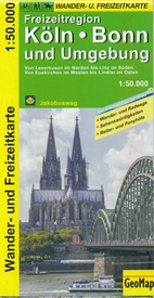 Wandelkaart - Fietskaart 44096 Freizeitregion Köln, Bonn und Umgebung | GeoMap