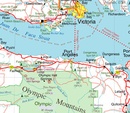 Wegenkaart - landkaart 04 Southwest British Columbia & Northern Washington | Gem Trek Maps