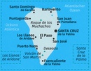 Wandelkaart 232 La Palma | Kompass