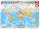 Legpuzzel van de Wereld 1500 stukjes | Educa