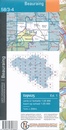 Topografische kaart - Wandelkaart 58/3-4 Topo25 Agimont - Beauraing | NGI - Nationaal Geografisch Instituut