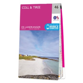 Wandelkaart - Topografische kaart 046 Landranger Coll & Tiree | Ordnance Survey