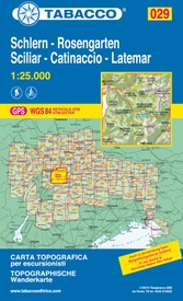  029 Sciliar / Catinaccio / Latemar | Tabacco Editrice1