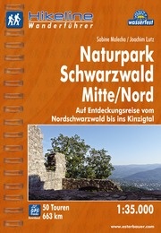 Wandelgids Hikeline Wandelgids Naturpark Schwarzwald Mitte | Esterbauer