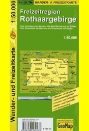 Wandelkaart - Topografische kaart Freizeitregion Rothaargebirge | GeoMap