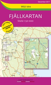 Wandelkaart W52 Fjällkartan Idre | Lantmäteriet