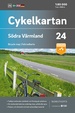 Fietskaart 24 Cykelkartan Södra Värmland - zuid Varmland | Norstedts