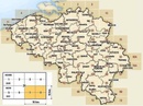 Topografische kaart - Wandelkaart 58/3-4 Topo25 Agimont - Beauraing | NGI - Nationaal Geografisch Instituut