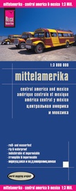 Wegenkaart - landkaart Midden Amerika (Mexico, Guatemala, Belize, EL Salvador, Honduras, Nicaragua, Costa Rica & Panama) | Reise Know-How Verlag