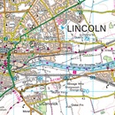 Wandelkaart - Topografische kaart 121 Landranger Lincoln & Newark-on-Trent | Ordnance Survey