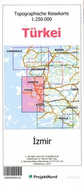 Wegenkaart - landkaart Izmir | Projekt Nord