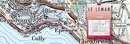 Fietskaart - Topografische kaart - Wegenkaart - landkaart 40 Le Léman | Swisstopo