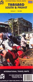 Wegenkaart - landkaart Thailand South & Phuket | ITMB
