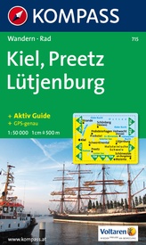 Wandelkaart 715 Kiel - Preetz - Lütjenburg | Kompass