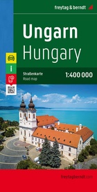 Wegenkaart - landkaart Hongarije | Freytag & Berndt