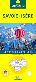 Wegenkaart - landkaart 333 Isere - Savoie | Michelin