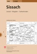 Wandelkaart - Topografische kaart 1068 Sissach | Swisstopo