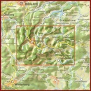 Wandelkaart Willinger Wanderkarte | Grunes Herz