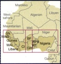 Wegenkaart - landkaart West Afrika - kustlanden | Reise Know-How Verlag